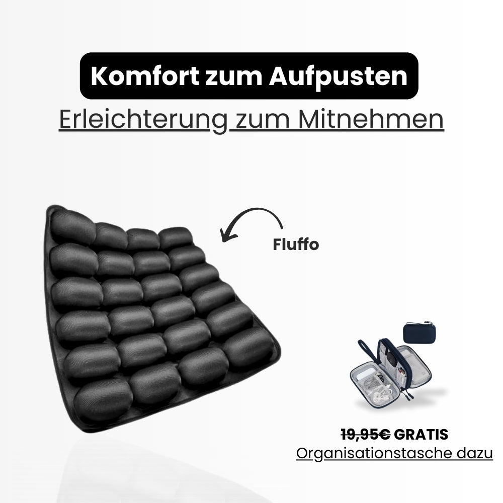 Fluffo | Flüge schmerzfrei genießen