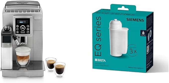 De’Longhi Perfecta Evo ESAM420.40.B Kaffeevollautomat mit LatteCrema Milchsystem, Cappuccino & Espresso auf Knopfdruck, großes LCD-Farbdisplay, Kaffeekannenfunktion, 0.25 kilograms, schwarz