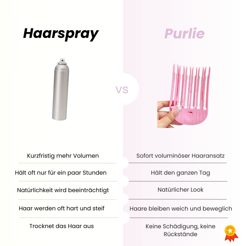 Purlie Haarklammern | Für einen voluminösen Haaransatz