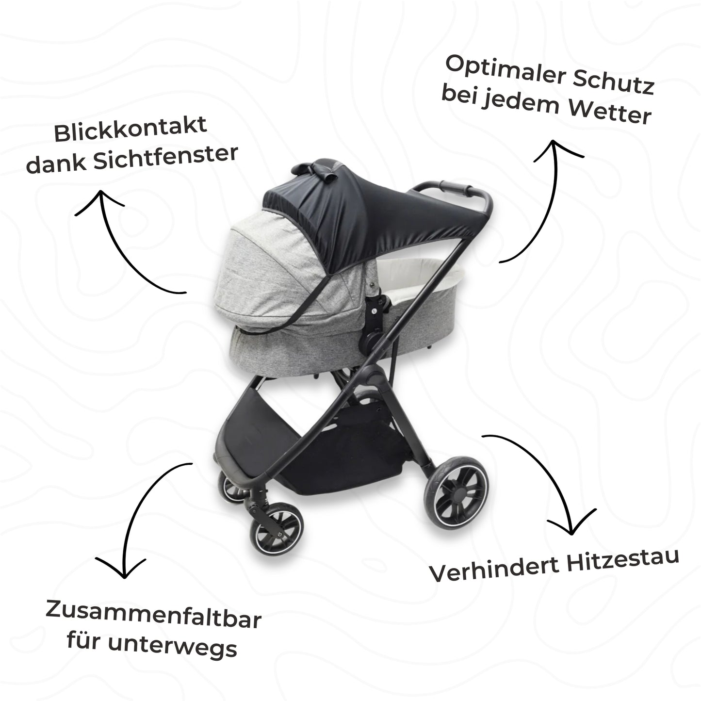 Bebeez | Kinderwagen Schutz