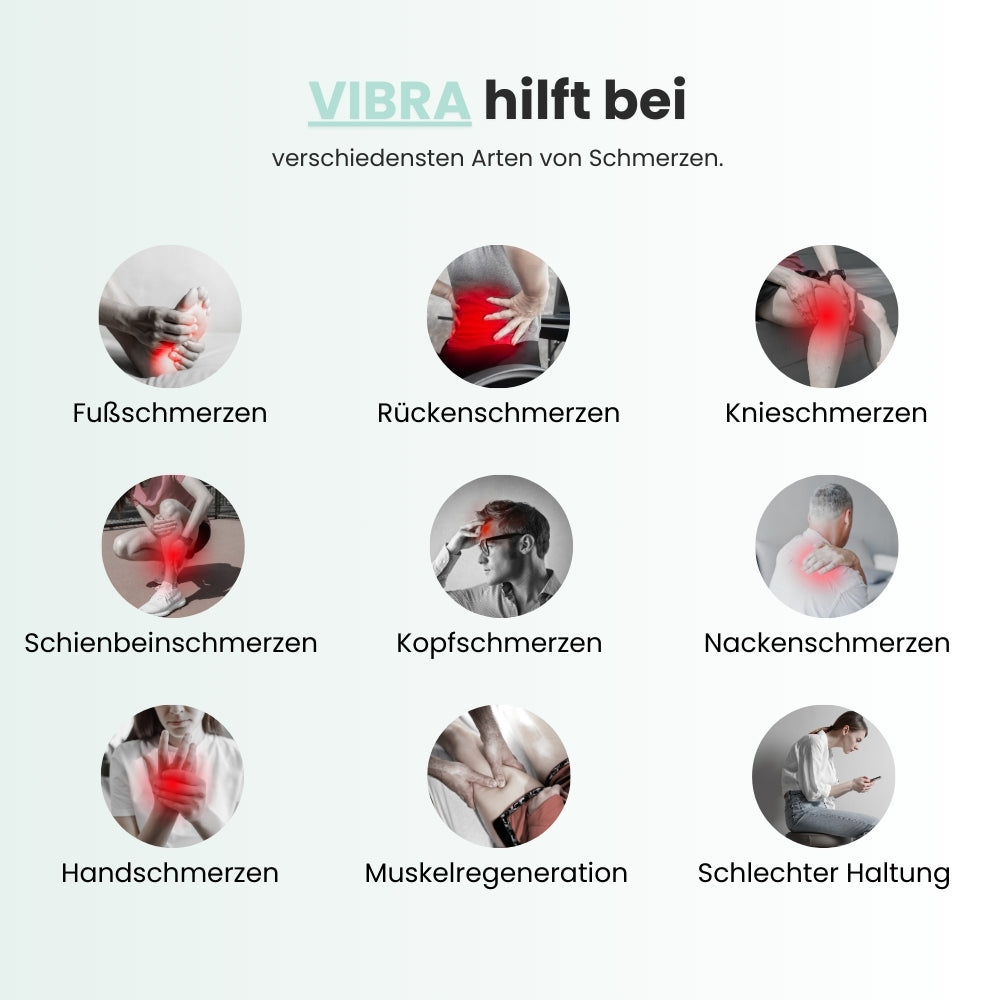 VIBRA | Effektive Muskelentspannung durch Vibrationsmassage