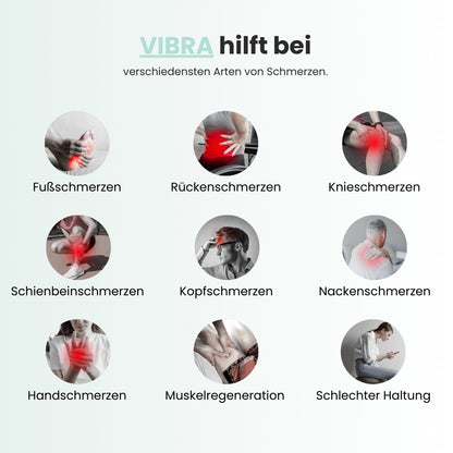 VIBRA | Effektive Muskelentspannung durch Vibrationsmassage