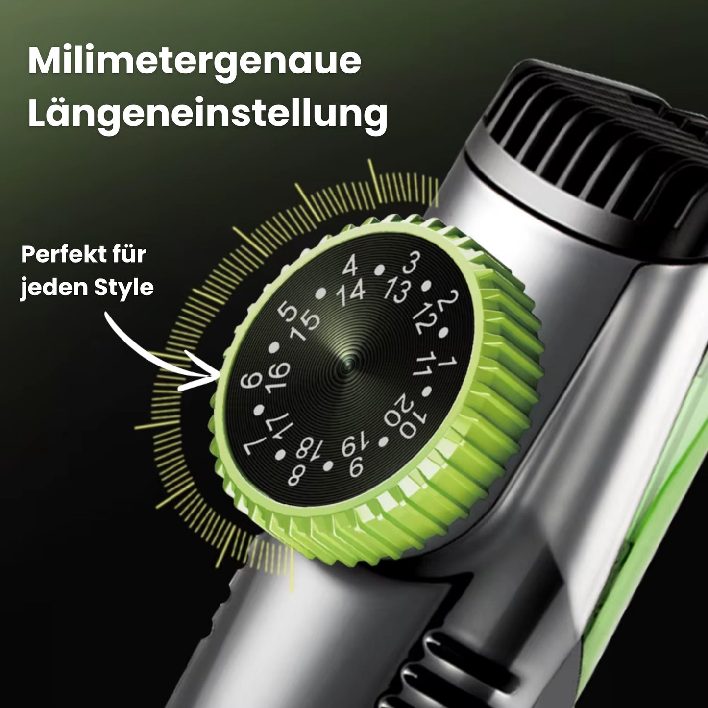 BARGANI PRO | Der Trimmer für Komfort und Präzision