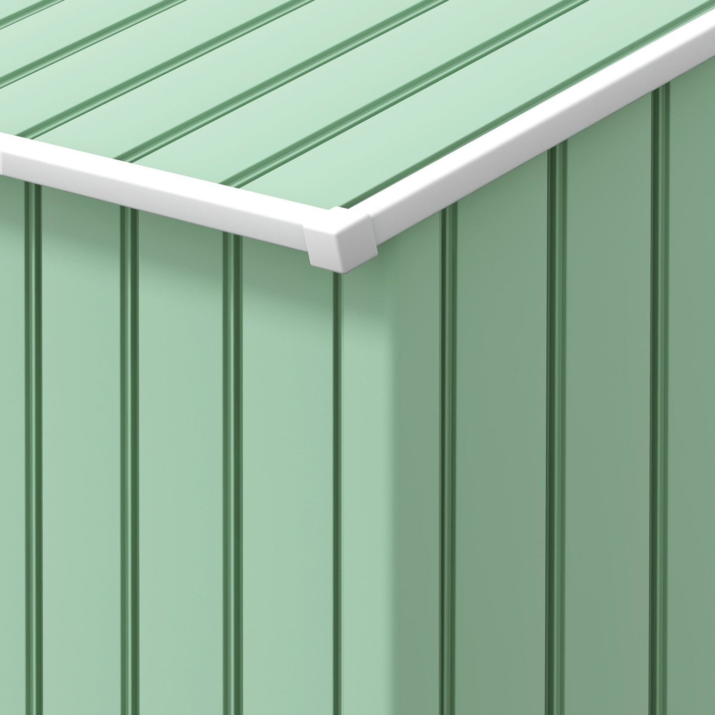 Outsunny Garden Shed Storage Unit W/locking Door Floor Foundation