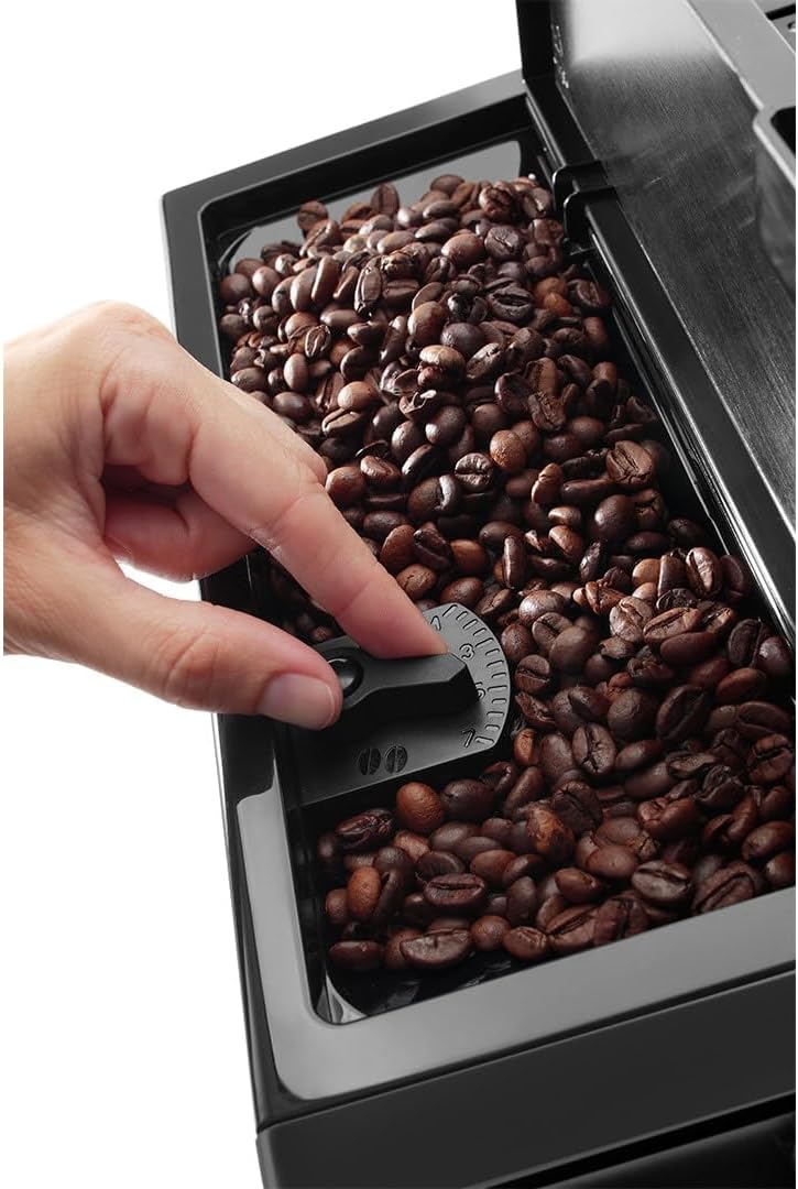 De’Longhi Perfecta Evo ESAM420.40.B Kaffeevollautomat mit LatteCrema Milchsystem, Cappuccino & Espresso auf Knopfdruck, großes LCD-Farbdisplay, Kaffeekannenfunktion, 0.25 kilograms, schwarz