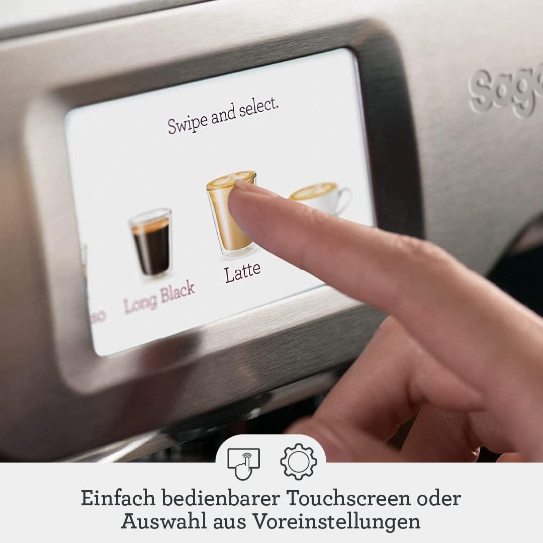 Sage - The Barista Touch, Gebürsteter Edelstahl