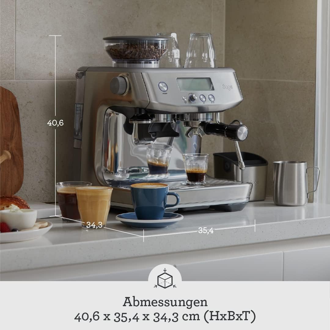 Sage - The Barista Pro, Gebürsteter Edelstahl