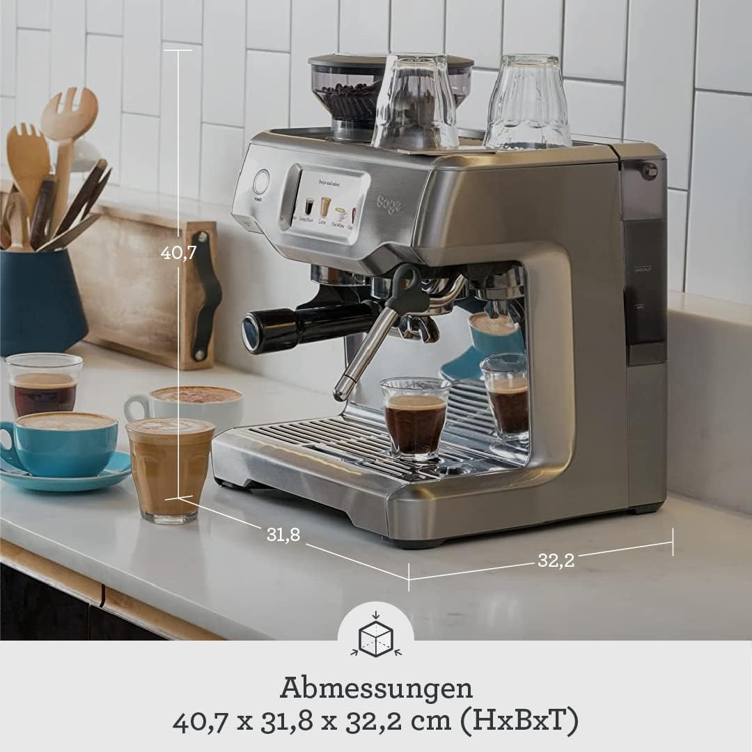 Sage - The Barista Touch, Gebürsteter Edelstahl