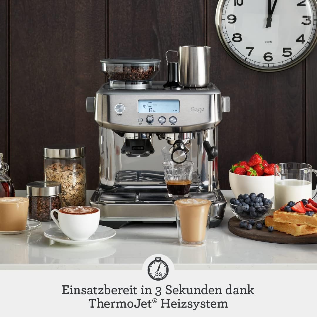 Sage - The Barista Pro, Gebürsteter Edelstahl