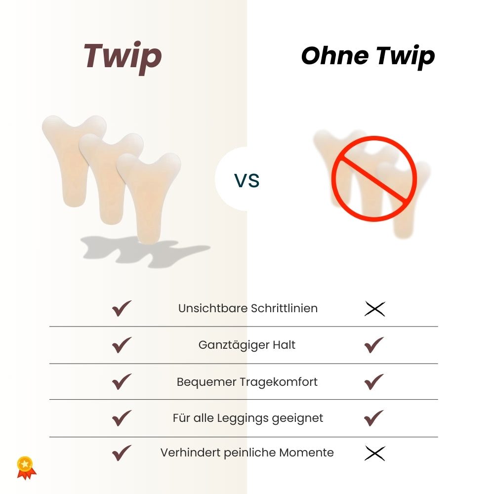 Twip | Anti-Schrittlinien Silikon (3er-Pack)